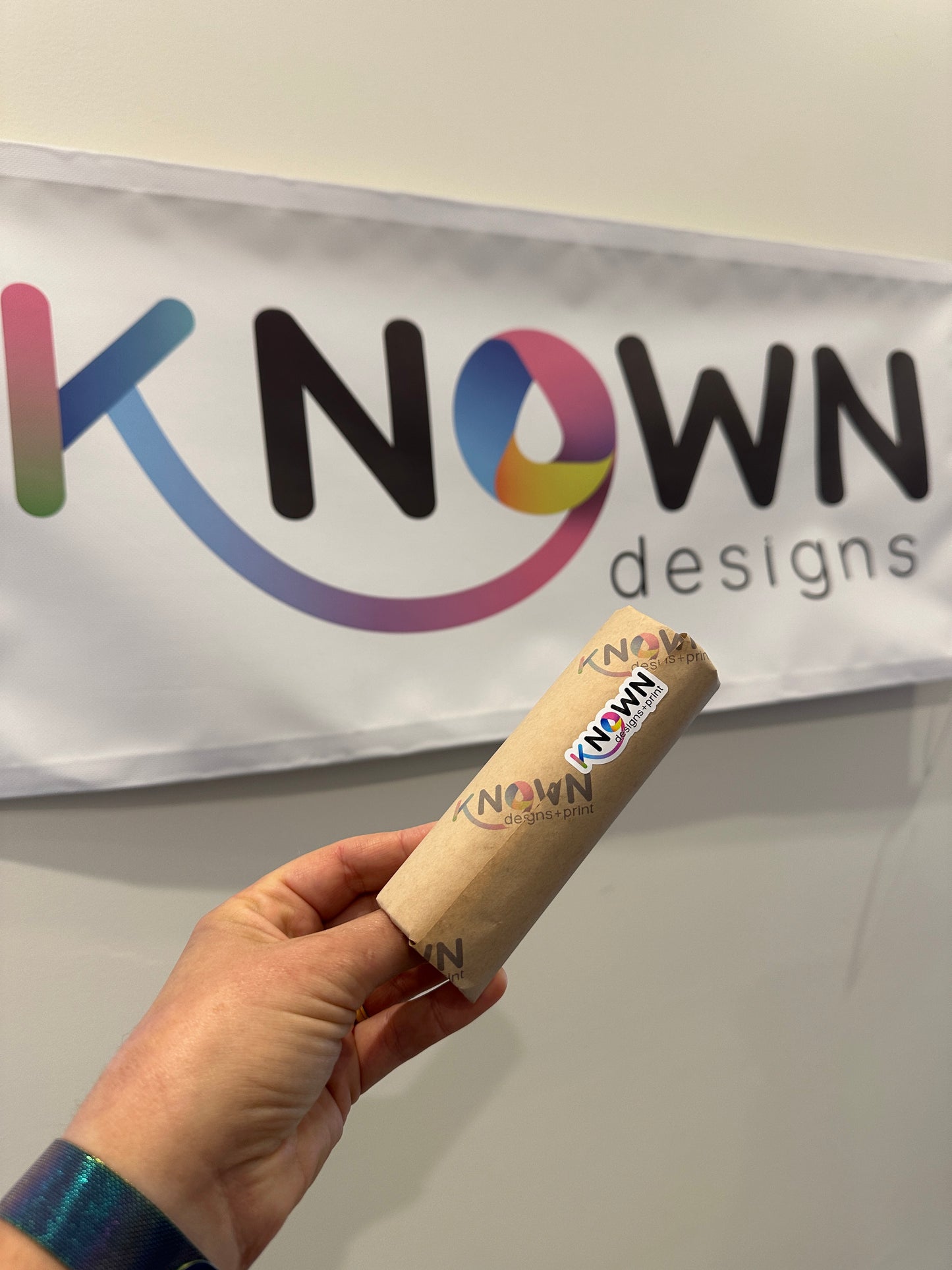 Custom Wrapping Paper on a Roll