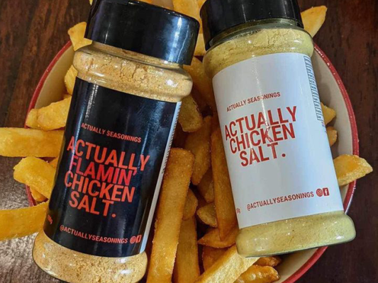 Seasoning Labels for Actually Seasonings