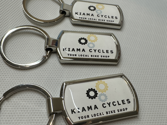 Custom Keyrings for Kiama Cycles