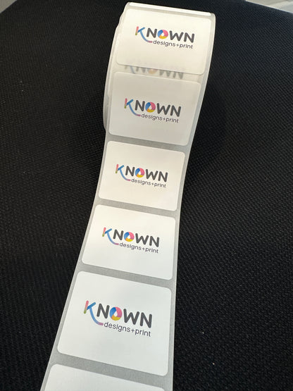 Stickers/Labels (Supplied on a Roll)