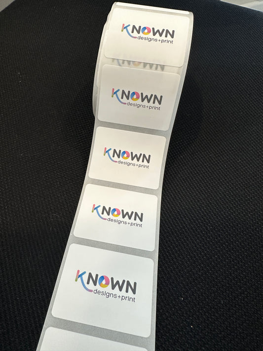 Stickers/Labels (Supplied on a Roll)