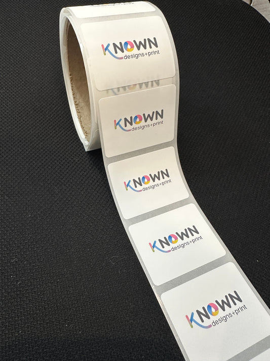 Stickers/Labels (Supplied on a Roll)