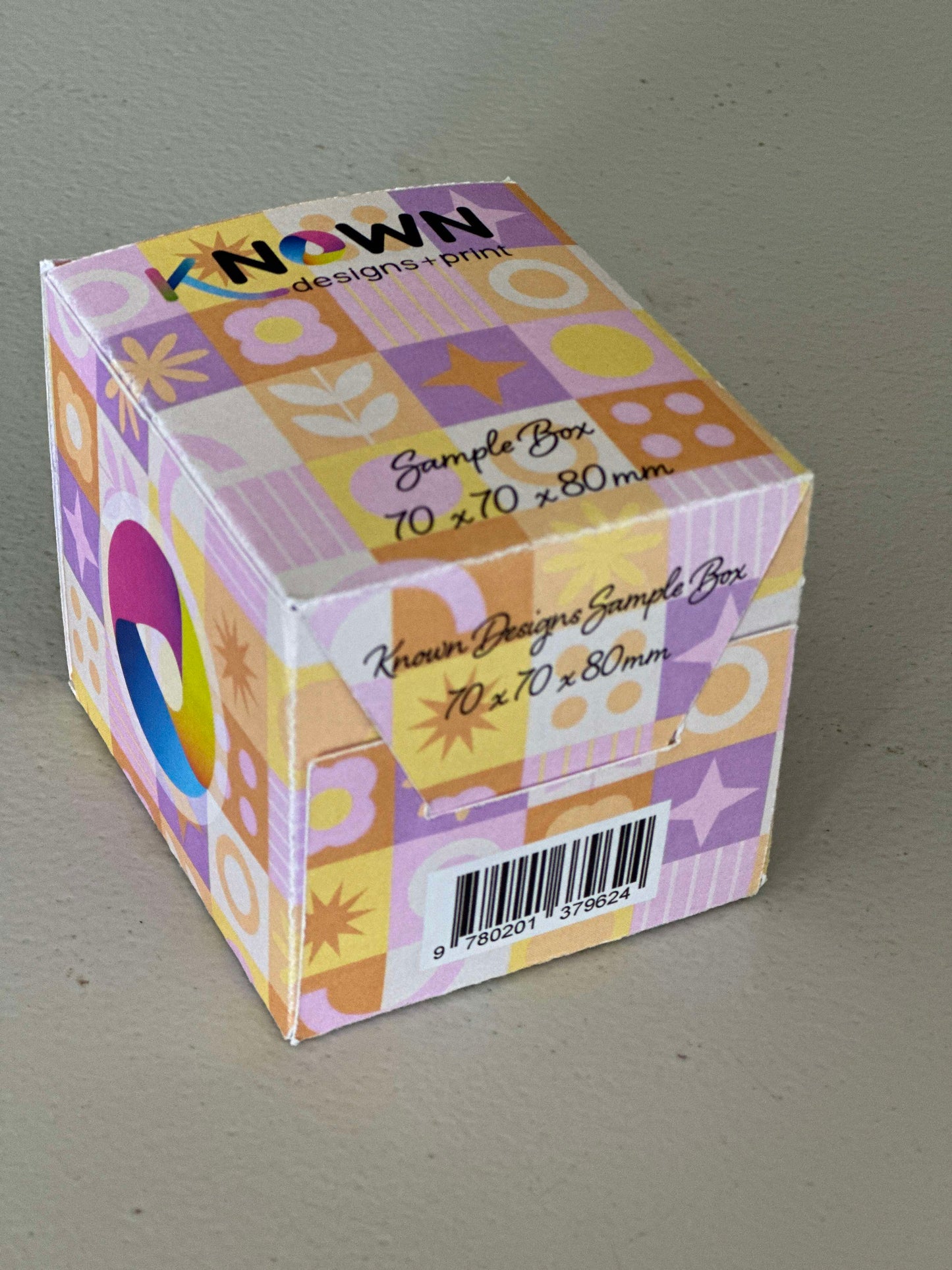 Printed Product Box - 80mm x 80mm x 125mm (10 Pack)