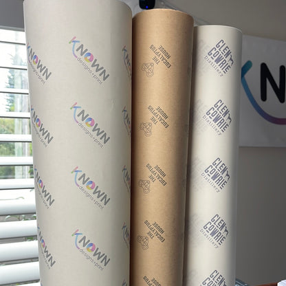 Custom Wrapping Paper on a Roll