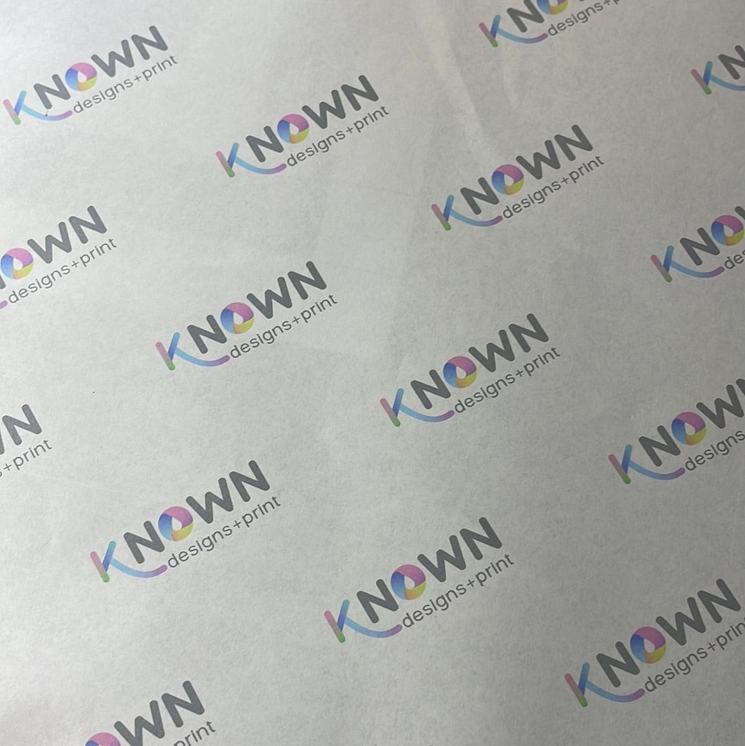 Custom Wrapping Paper on a Roll designed and printed by Known Designs & Print